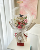 Graduation bear bouquet store