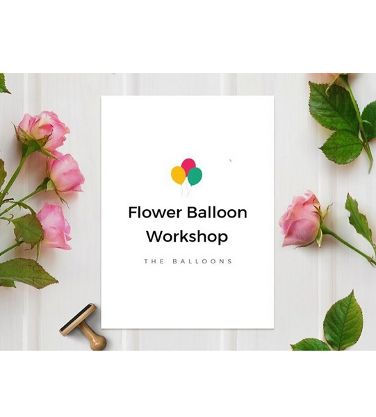 Workshop - Flower Balloon Pot & Bouquet