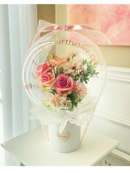 Love is - Flower Balloon Pot