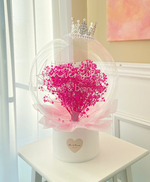 Forever Baby’s Breath - Flower Balloon Pot