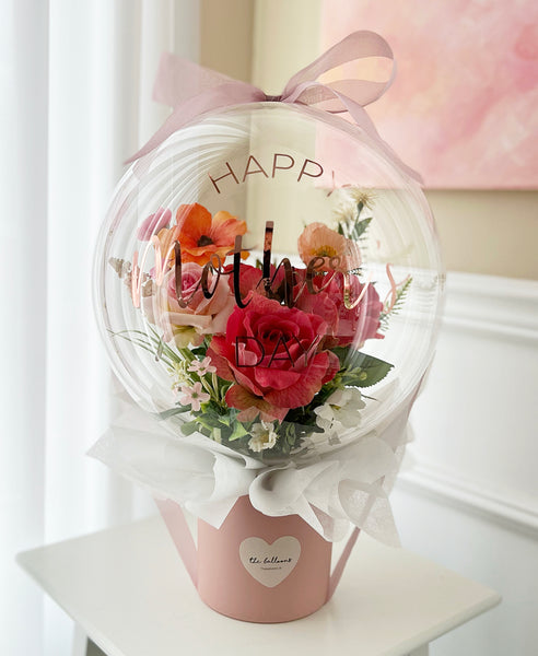 I Love You - Flower Balloon Pot