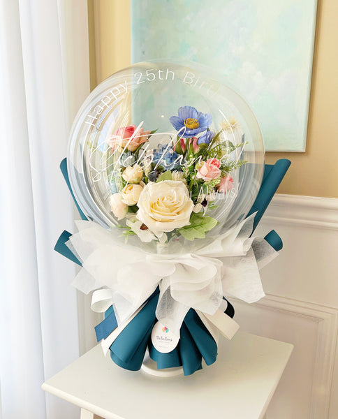 Cool Love - Flower Balloon Bouquet